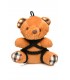 BOUND TEDDY BEAR KEYCHAIN