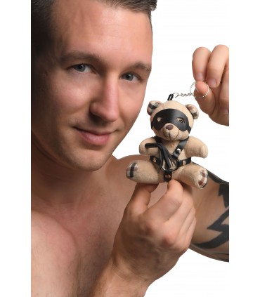 BDSM TEDDY BEAR KEYCHAIN