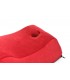 COUSSIN AVEC SUPPORT BAGUETTE ROUGE