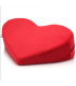 COUSSIN COEUR OREILLER LOVE ROUGE