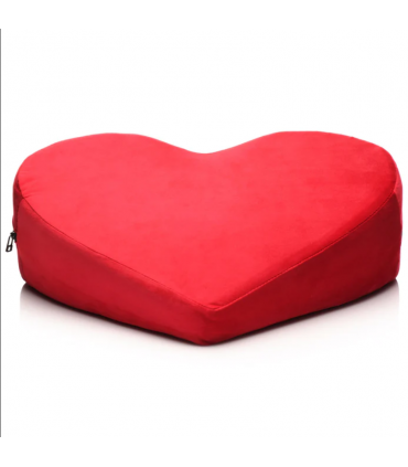 COUSSIN COEUR OREILLER LOVE ROUGE