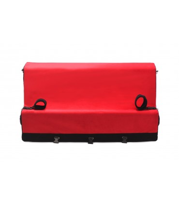 BANC DE BONDAGE DES AMANTS ROUGE