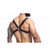 C4M BLACK PARTY HARNESS SINGLE SIZE