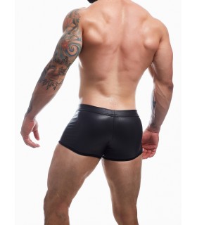 C4M BL4CK MINI BOXER PEEKABOO SCHWARZ S