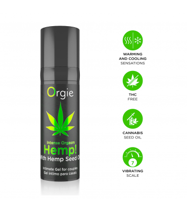 INTENSIFICADOR ORGASMO HEMP! 15 ML