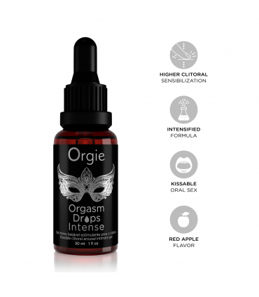 GOCCE PER ORGASMO CLITORIDE GOCCE INTENSE 30 ML