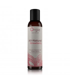 LUBRIFICANTE NATURALE A BASE ACQUA DI FRAGOLA 150 ML