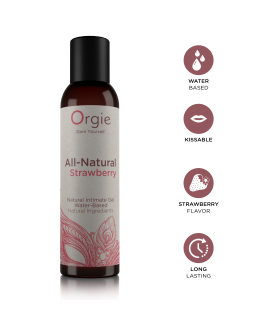 NATURAL LUBRICANT BASED STRAWBERRY WATER 150 ML