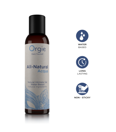 LUBRIFIANT NATUREL À BASE D'EAU 150 ML