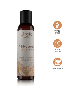 LUBRIFICANTE NATURALE A BASE ACQUA ULTRA SLIDE 150 ML