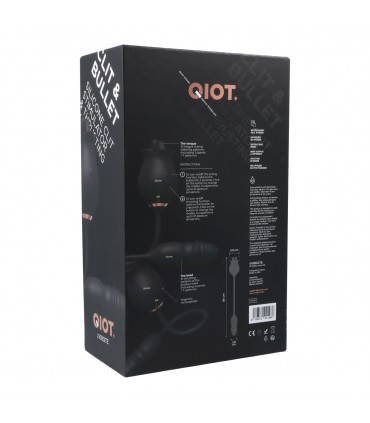 STIMOLATORE CLITORIALE QIOT - PROIETTILE SPINTA
