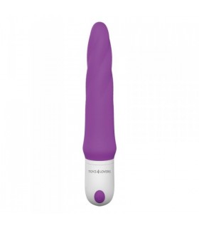 VIBRADOR SILICONA ELYS UNICORN 9 INTENSIDADES MORADO