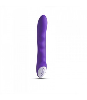VIBRADOR SILICONA PUNTO G RECARGABLE MORADO