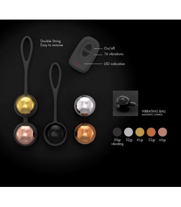 SET OF TRAINING BALLS WITH RECHARGEABLE CONTROL