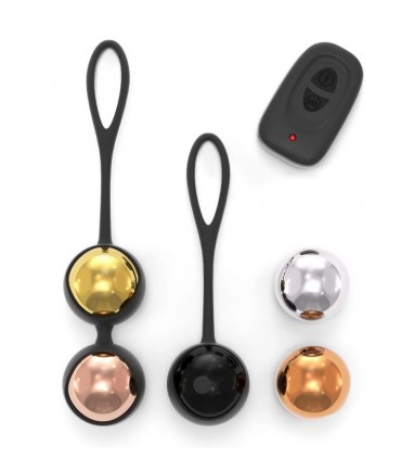 SET BOLAS ENTRENAMIENTO C/ MANDO RECARGABLES