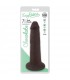 EASY RIDERS THIN CHOCOLATE DILDO 17'80 CM