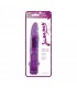 VIBRADOR JAMMY JELLY DAZZLY GLITTER MORADO