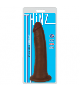 DILDO DI CIOCCOLATO FINE E SOTTILE 20'30 CM