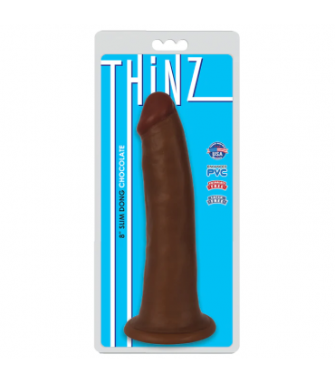 FEINER DÜNNER SCHOKOLADENDILDO 20'30 CM