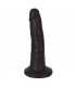 FEINER DÜNNER SCHWARZER DILDO 15'25 CM