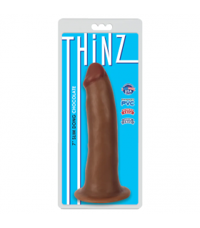 FINE THINZ CHOCOLATE DILDO 17'80 CM