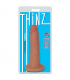 DILDO IN CARNE FINE E SOTTILE 15'25 CM