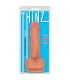 DILDO FINE CON TESTICOLI DI CARNE SOTTILE 15'25 CM