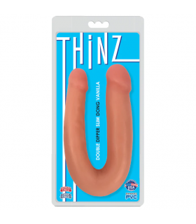 DOUBLE THINZ FLESH FINE DILDO 33 CM