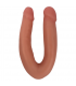 DOUBLE THINZ FLESH FINE DILDO 33 CM