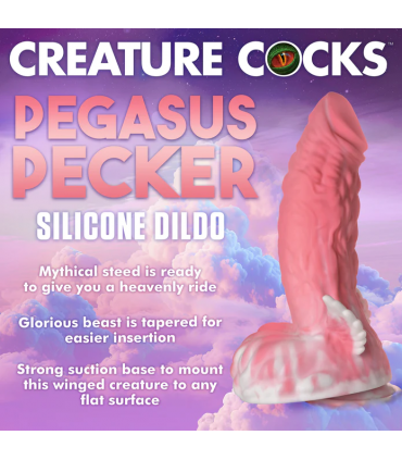 PEGASUS PECKER GEFLÜGELTER SILIKONDILDO
