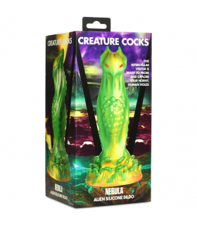 GODE EN SILICONE ALIEN NÉBULEUSE