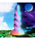 DILDO SILICONA FOSFORESCENTE MOON RIDER UNICORN