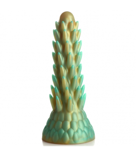 DILDO SILICONA STEGOSAURUS SPIKY REPTILE