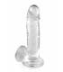 DILDO JELLY L CLARO 20 CM