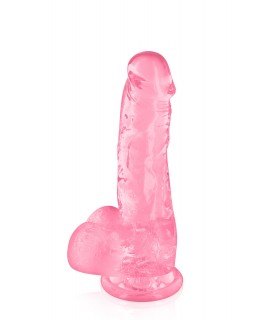DILDO JELLY M ROSA 17"5 CM