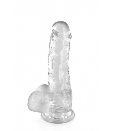 DILDO JELLY M KLAR 17"5 CM