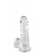 DILDO JELLY S TRASPARENTE 15"3 CM