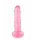 DILDO JELLY L ROSA 18 CM