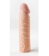 REALISTIC PENIS SHEATH S1 FLESH 16'5 CM