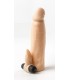 GUAINA PENE REALISTICA S3 CARNE 16'2 CM CON VIBRAZIONE