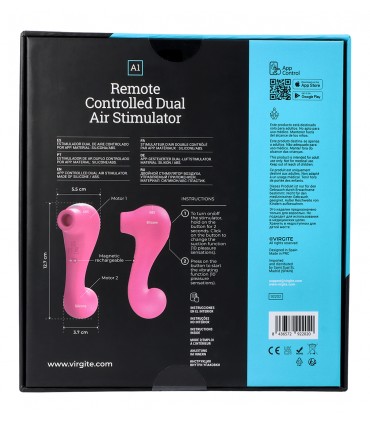 STIMULATEUR D'AIR DOUBLE TÉLÉCOMMANDÉ A1