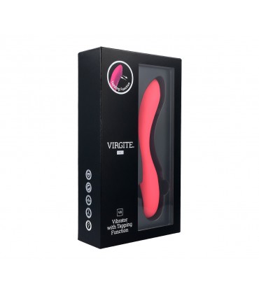 VIBRADOR TAPPING RECARGABLE V8 ROSA
