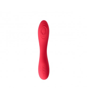 V8 PINK RECHARGEABLE TAPPING VIBRATOR