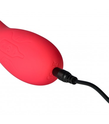 VIBRADOR TAPPING RECARGABLE V8 ROSA