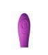 RECHARGEABLE TAPPING VIBRATOR V8 PURPLE