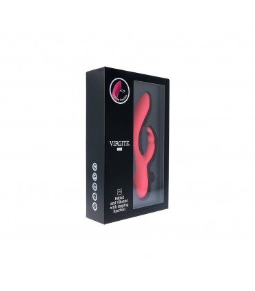 VIBRATEUR À TAPING RECHARGEABLE ROSE V9