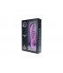 V9 RECHARGEABLE TAPPING VIBRATOR PURPLE