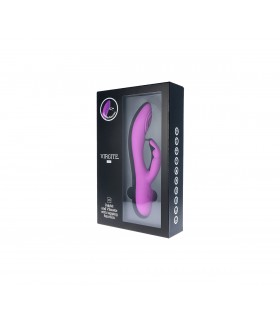 V9 RECHARGEABLE TAPPING VIBRATOR PURPLE