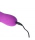 V9 RECHARGEABLE TAPPING VIBRATOR PURPLE