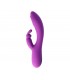 V9 RECHARGEABLE TAPPING VIBRATOR PURPLE